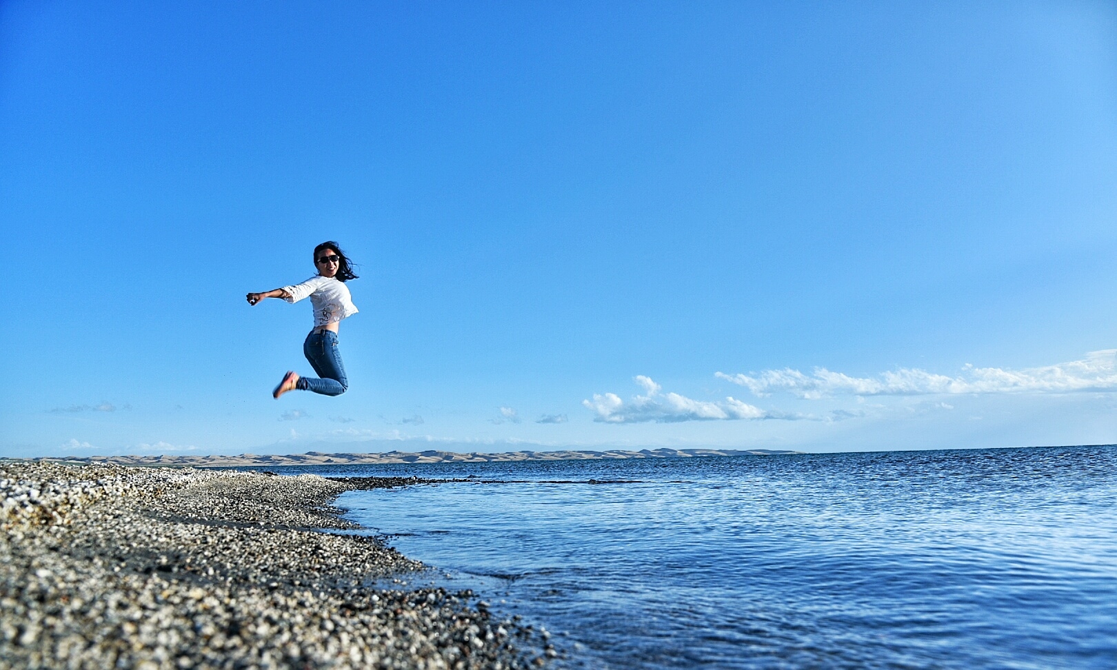 青海湖金沙湾        