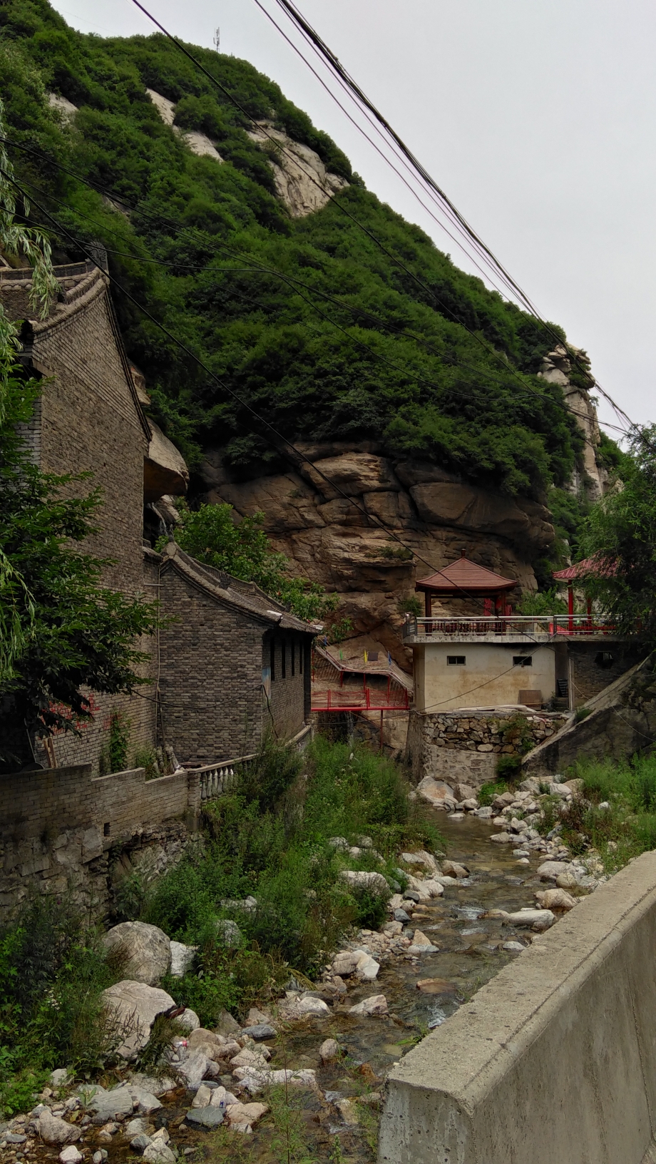 蓝田九间房流峪飞峡游玩记