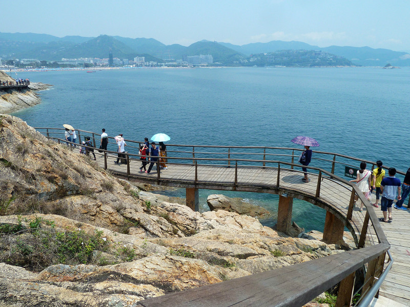 深圳盐田海滨栈道全程徒步