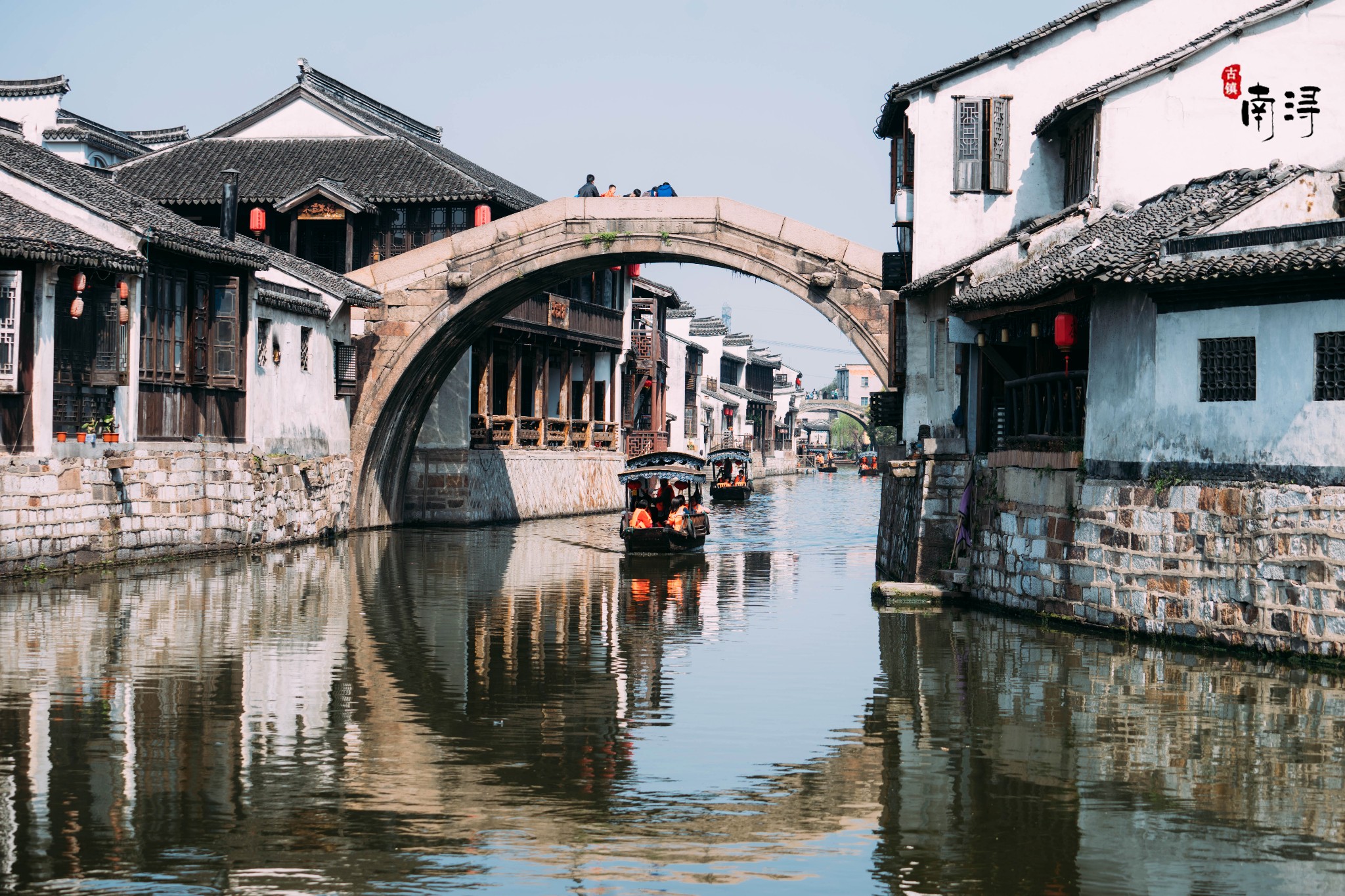 中国风古镇古桥高清图片下载-正版图片500631958-摄图网