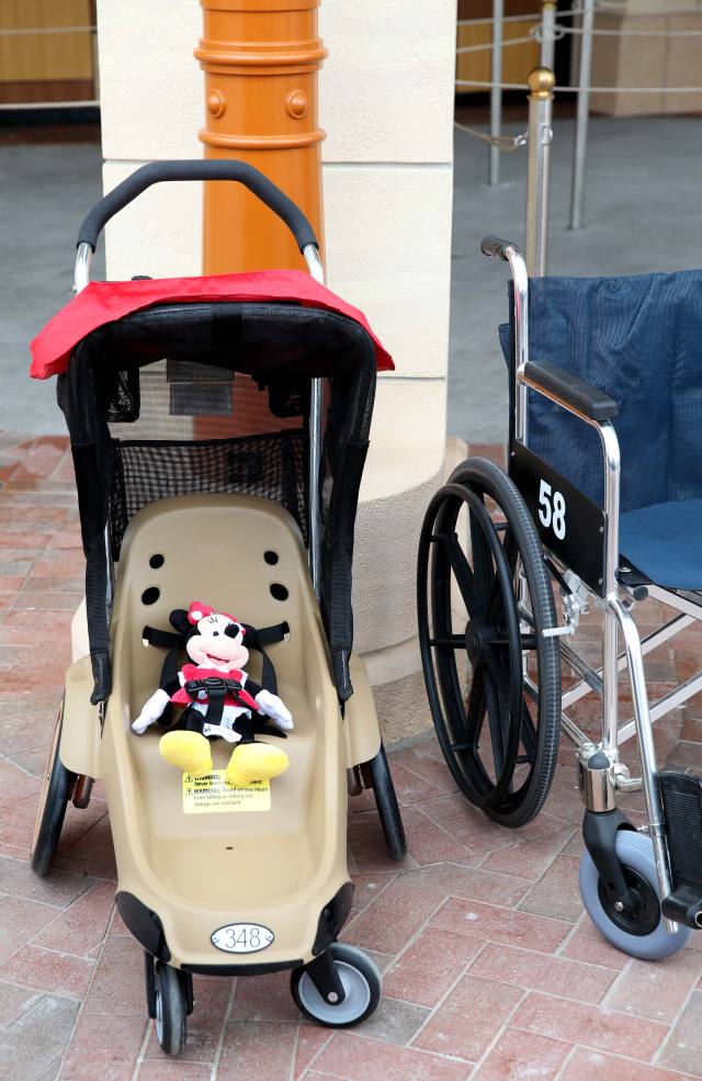上海迪士尼可以自己带婴儿车吗?自己带的婴儿车有地方