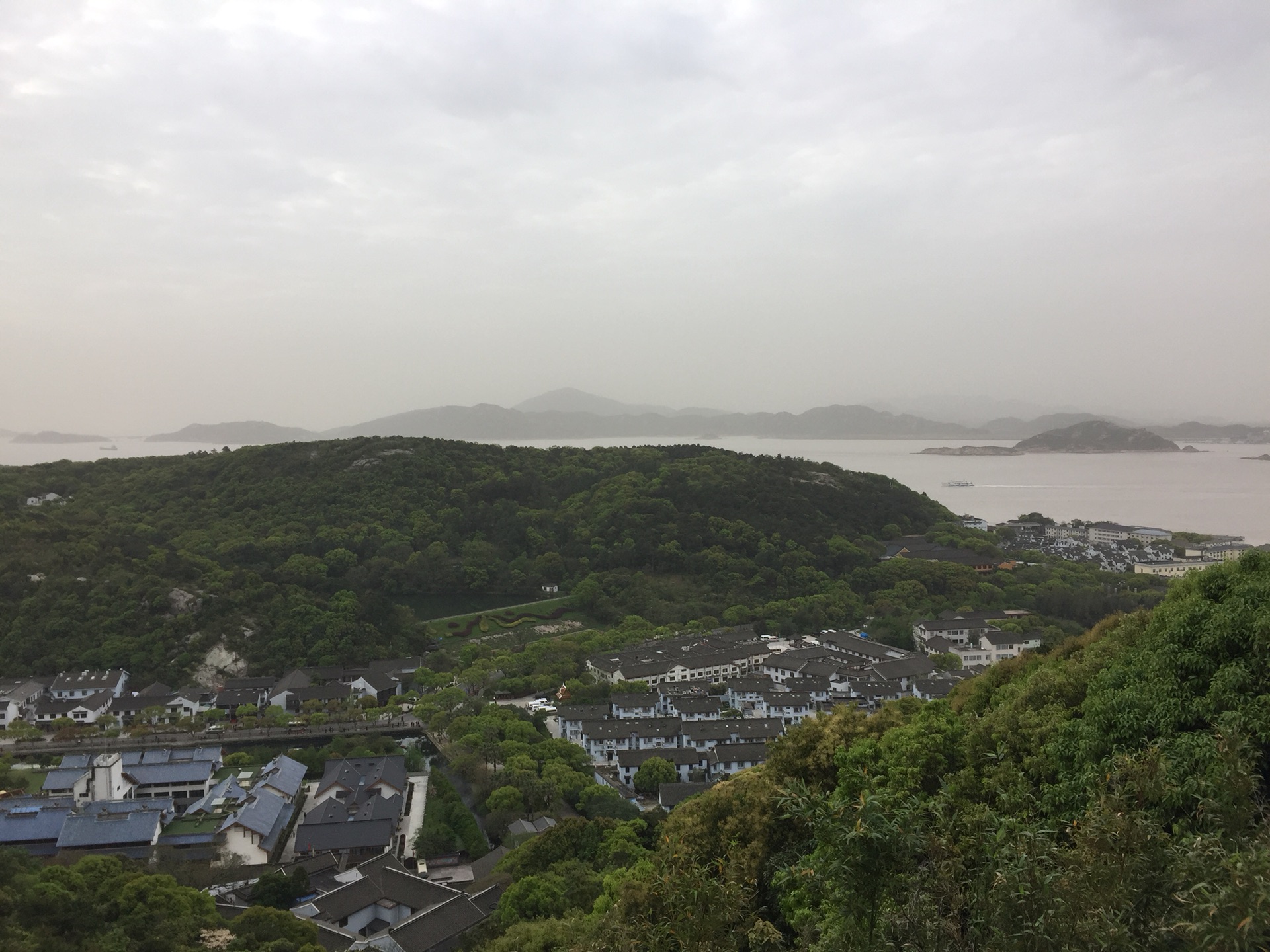 普陀山西天景区        