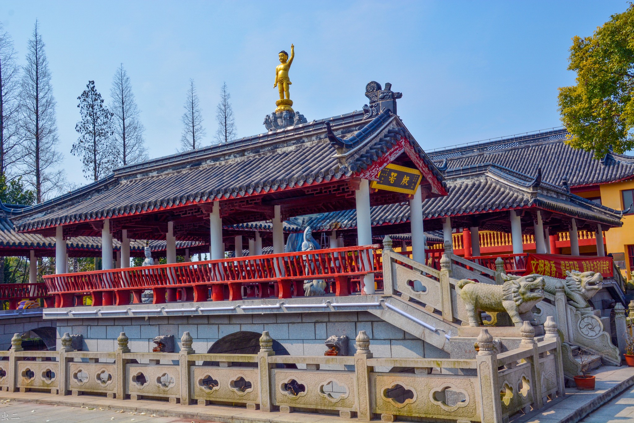 上海 松隐禅寺 华严塔 东林禅寺 金山嘴渔村 古塔巡礼系列之76-1