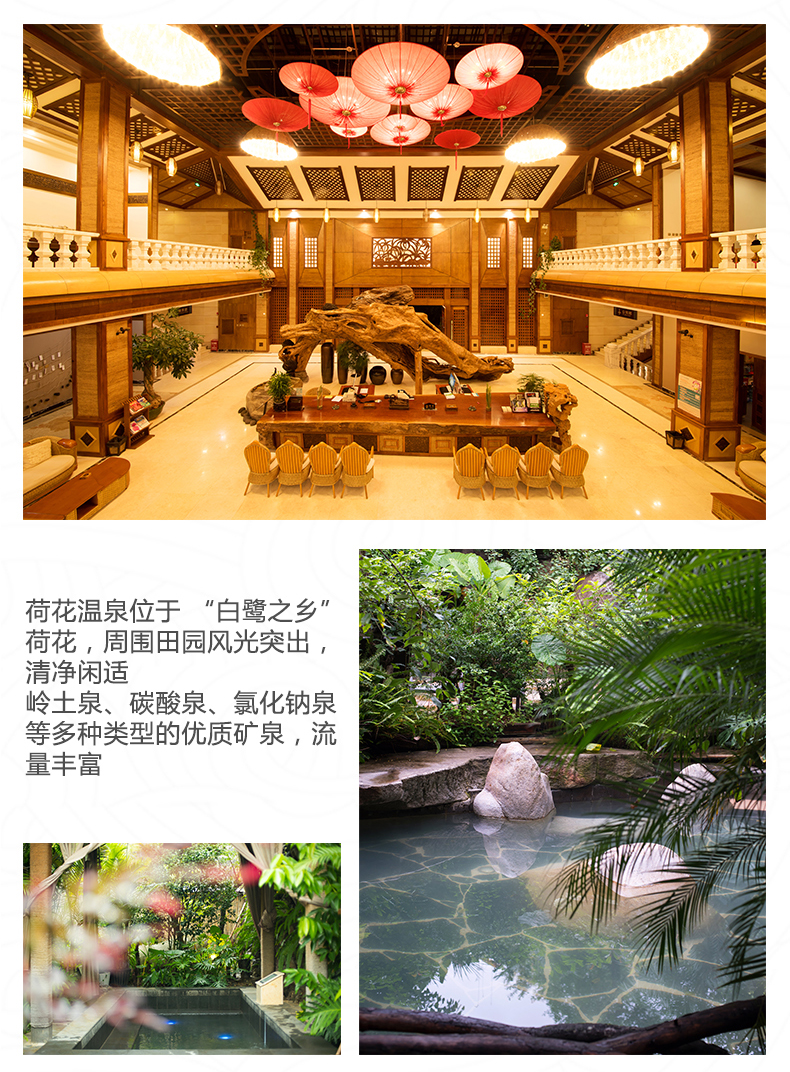 【买温泉赠门票/享受专车接送服务】云南腾冲荷花森林