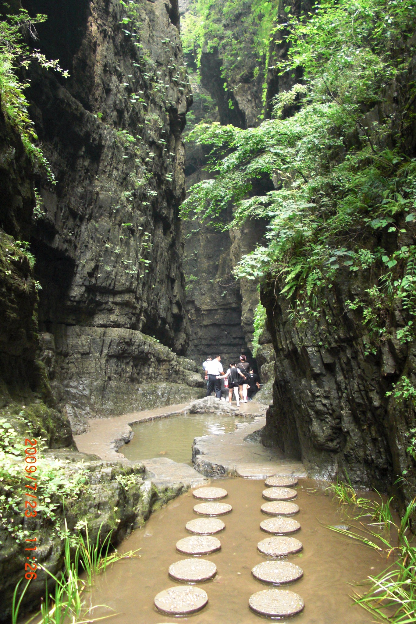 百里峡风景区        