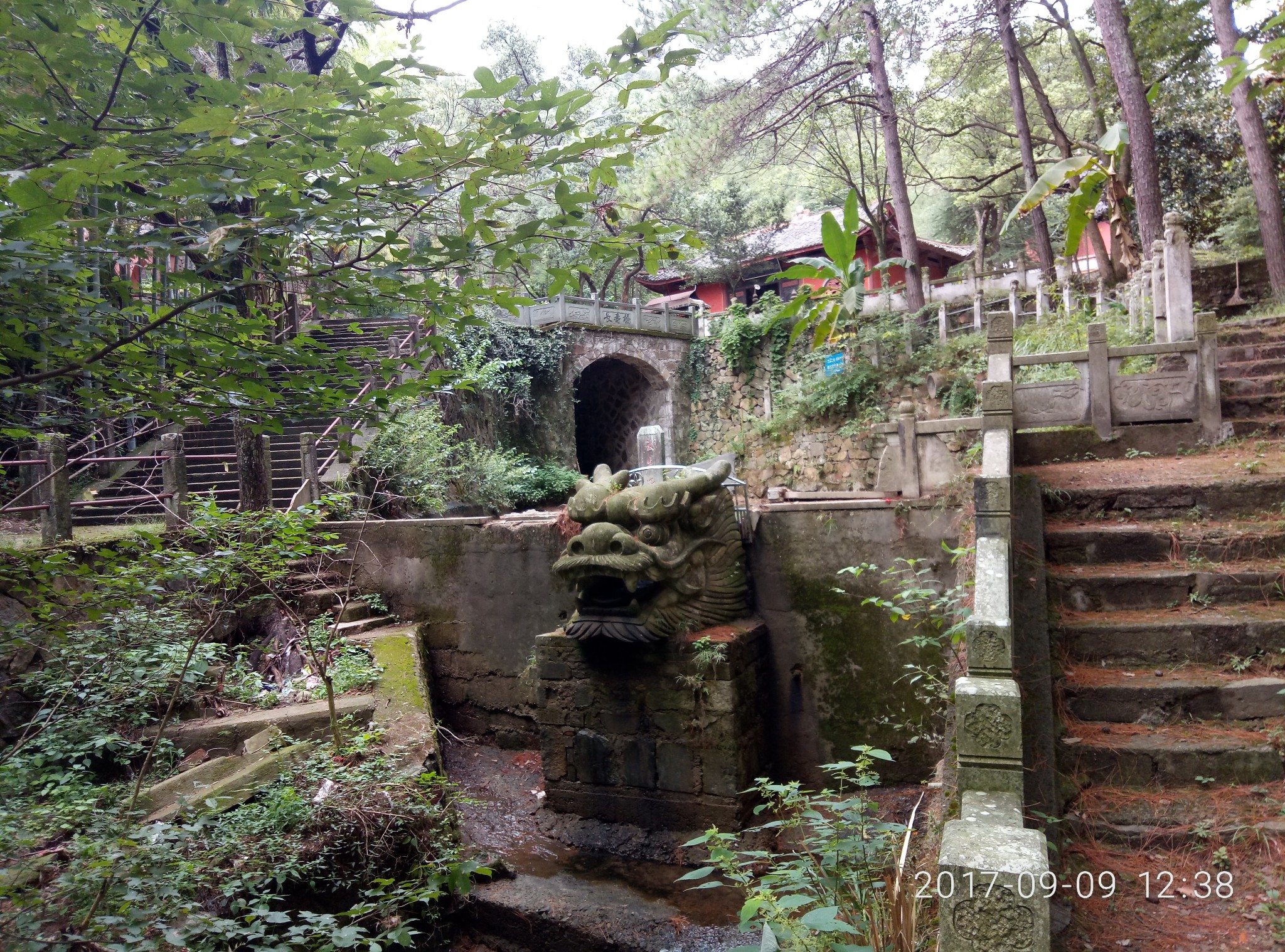 东阳社姆山 赤岸国际登山游步道双尖峰