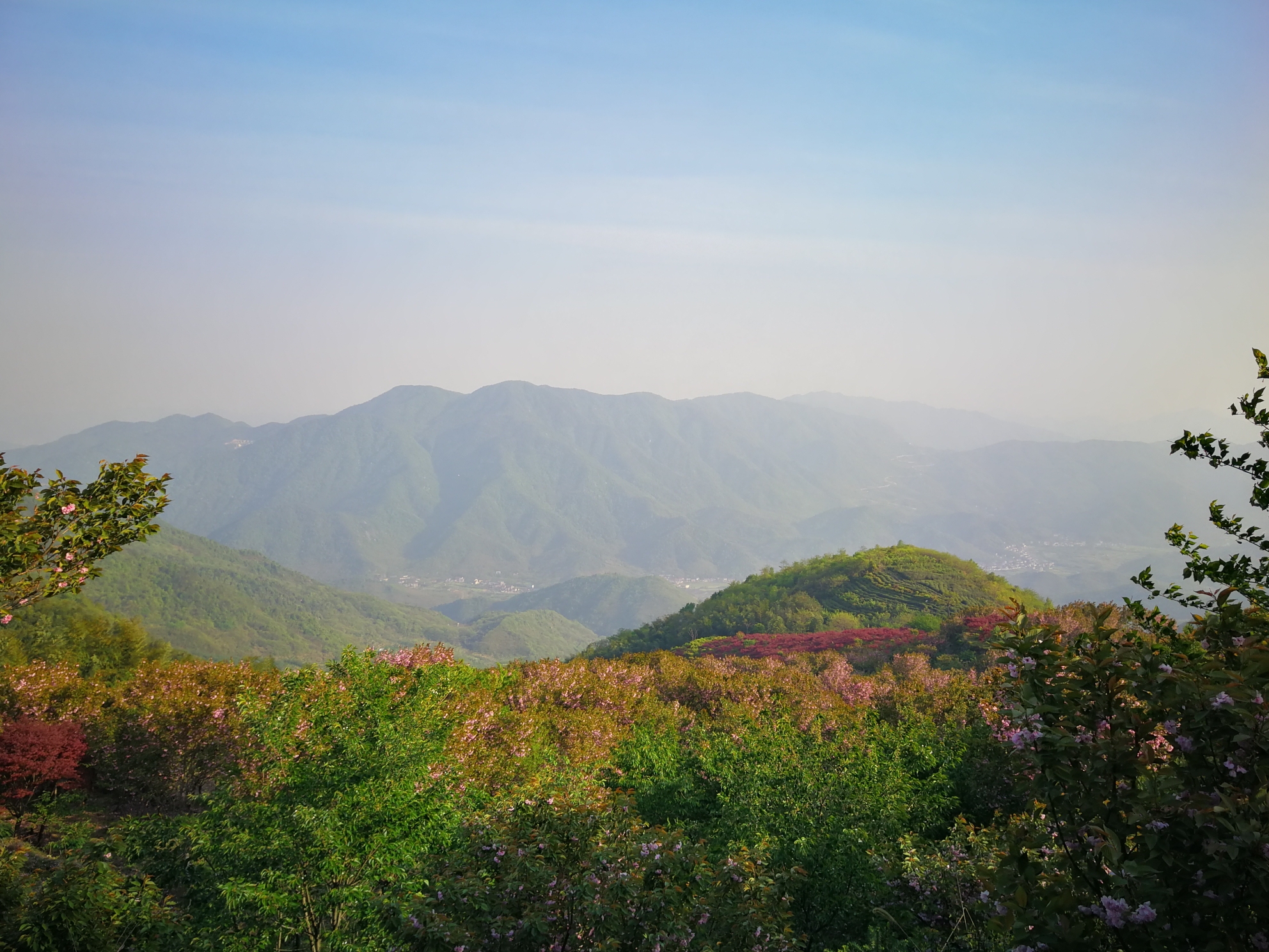 上虞最高峰 覆卮山