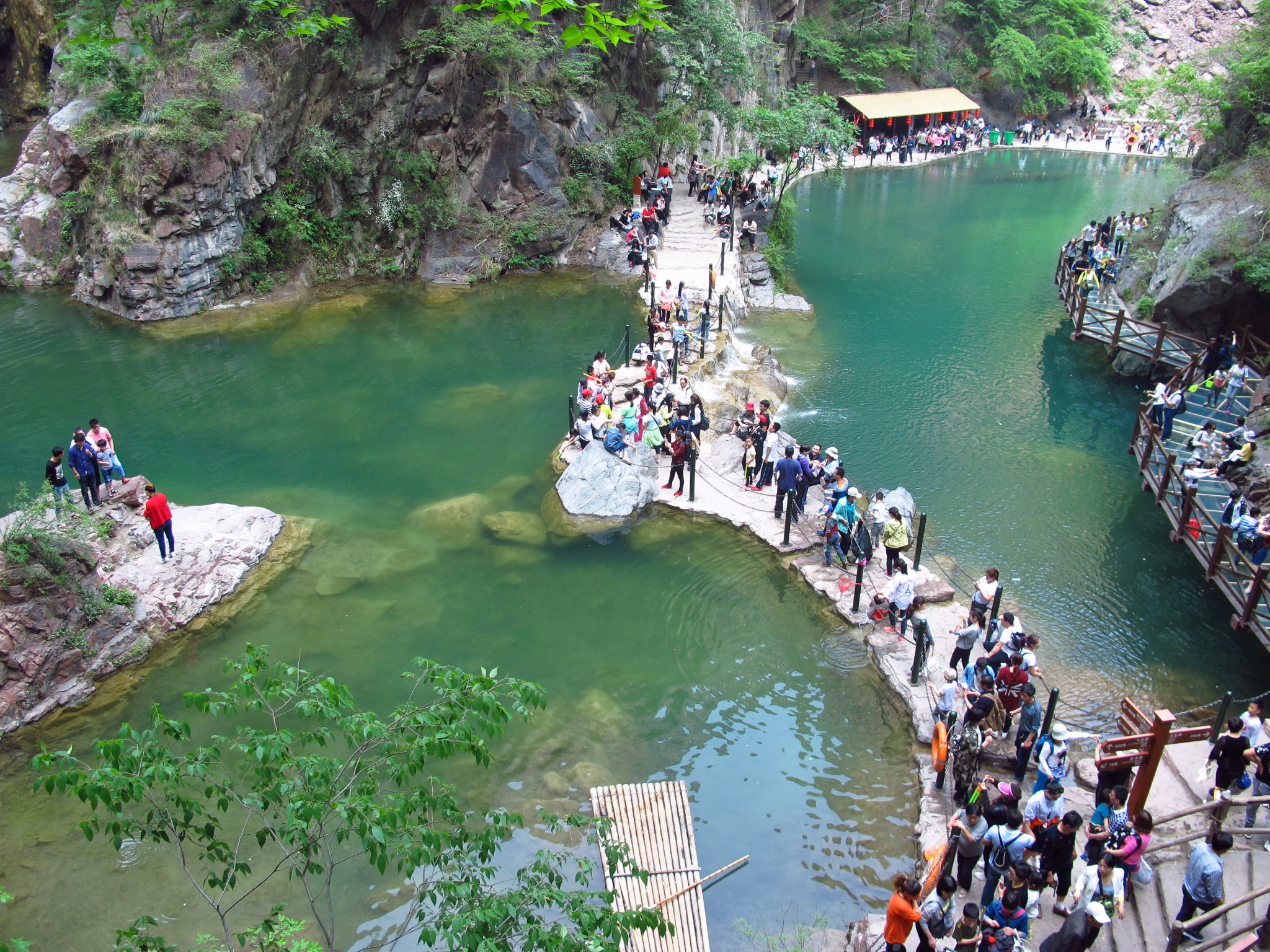 中原"小九寨-新乡宝泉风景区_游记