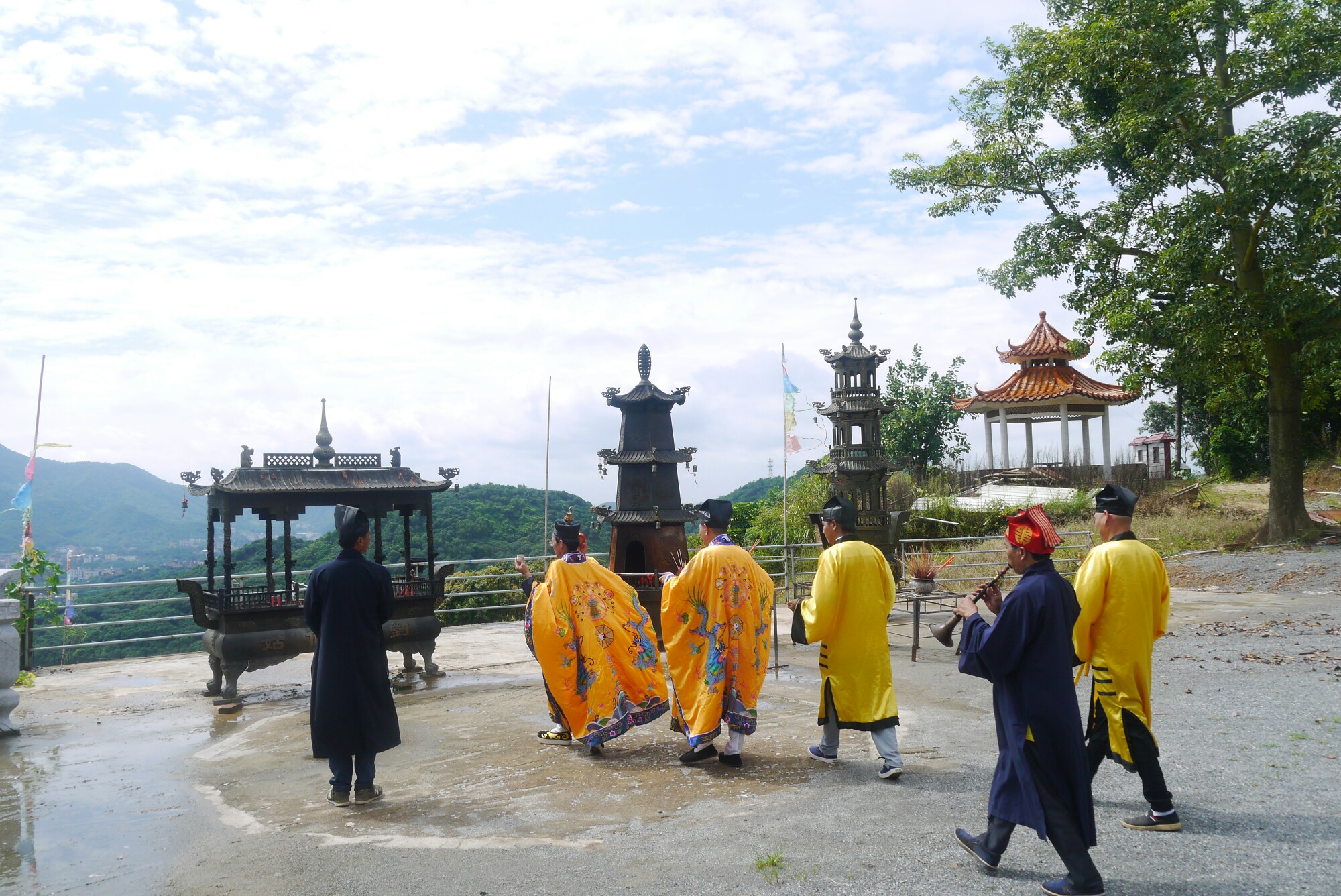 2018-9-3 高州市公垌三仙庙 世界和平祈福法会
