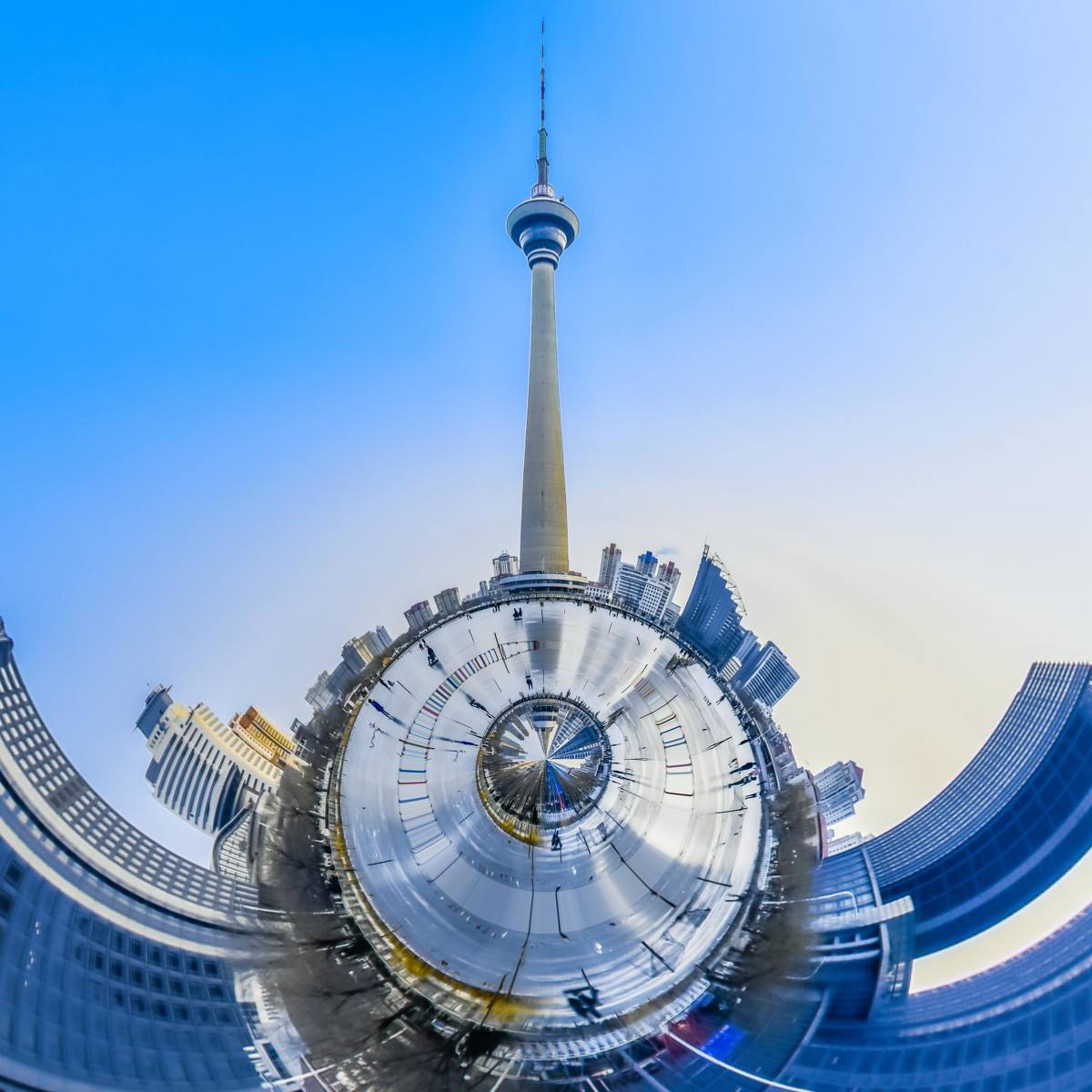 天津广播电视塔图片