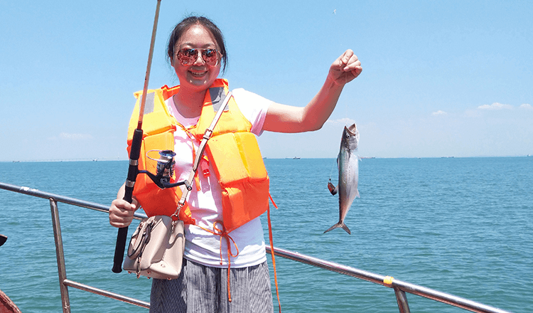 威海小石岛出海海钓观光 萌娃海钓一日游(高端游艇可选 正规船只 专业