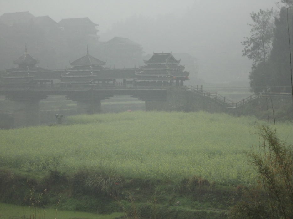 烟雨三江