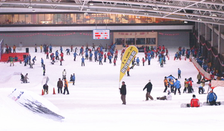 室内滑雪邯郸四季滑雪馆滑雪2小时电子门票