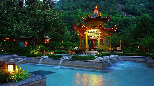 ��ɽ��Ȫ��Ʈѩ��Ȫ����ɽ���֮һ(��ɽ������Ȫ �澭׳�� δ���ѿ�ȫ����)