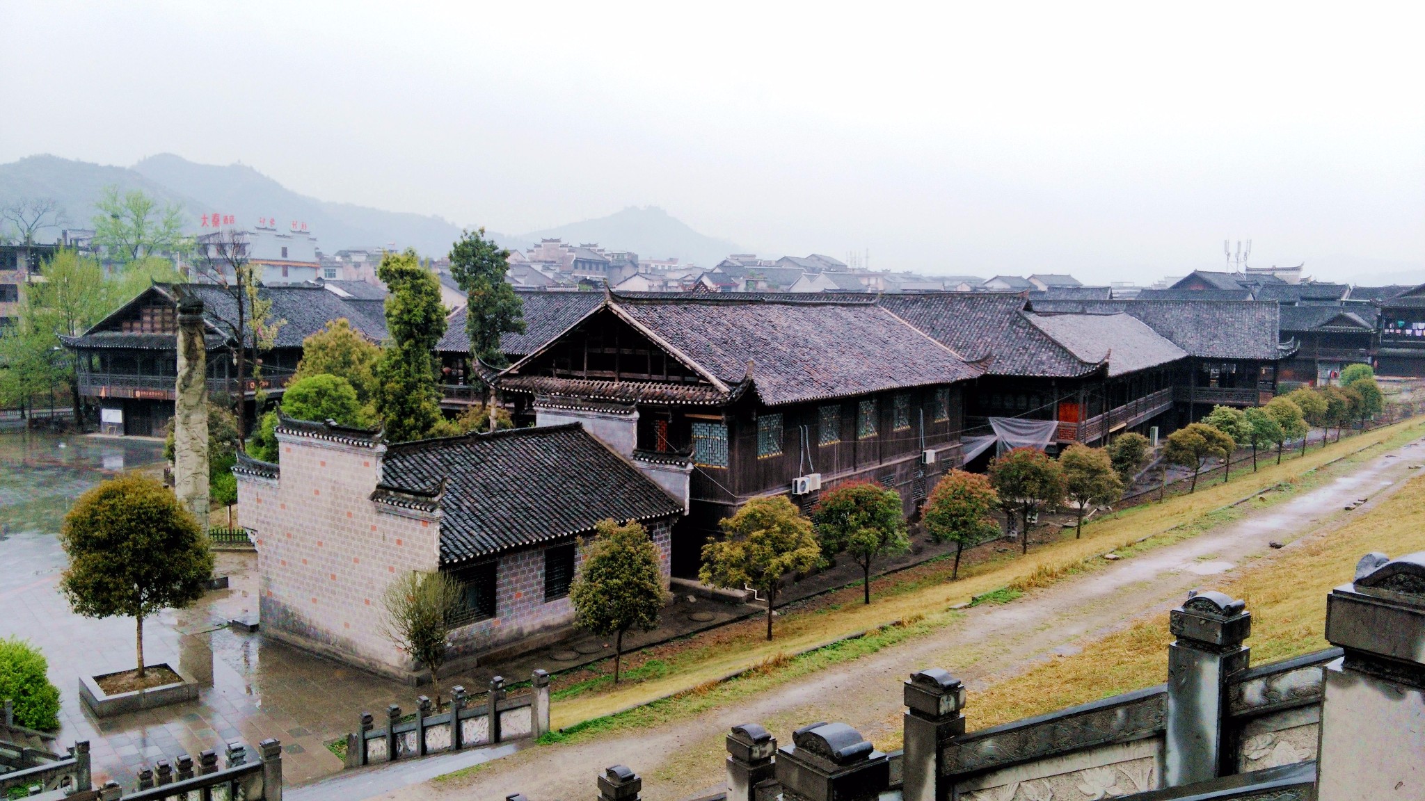 龙山县,里耶古镇.
