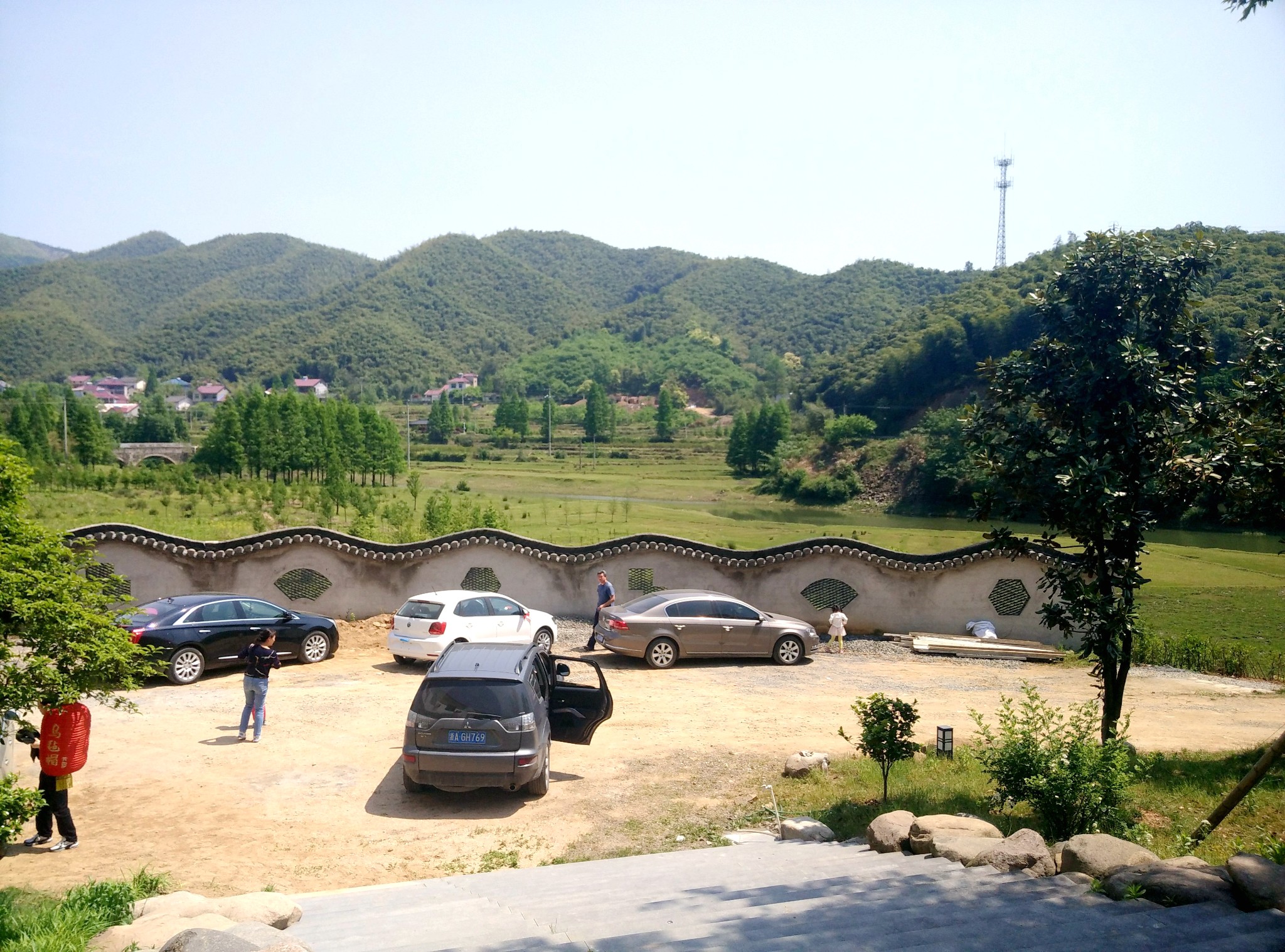 你好安吉我们来了~在赋石水库上山下水骑游露营之旅