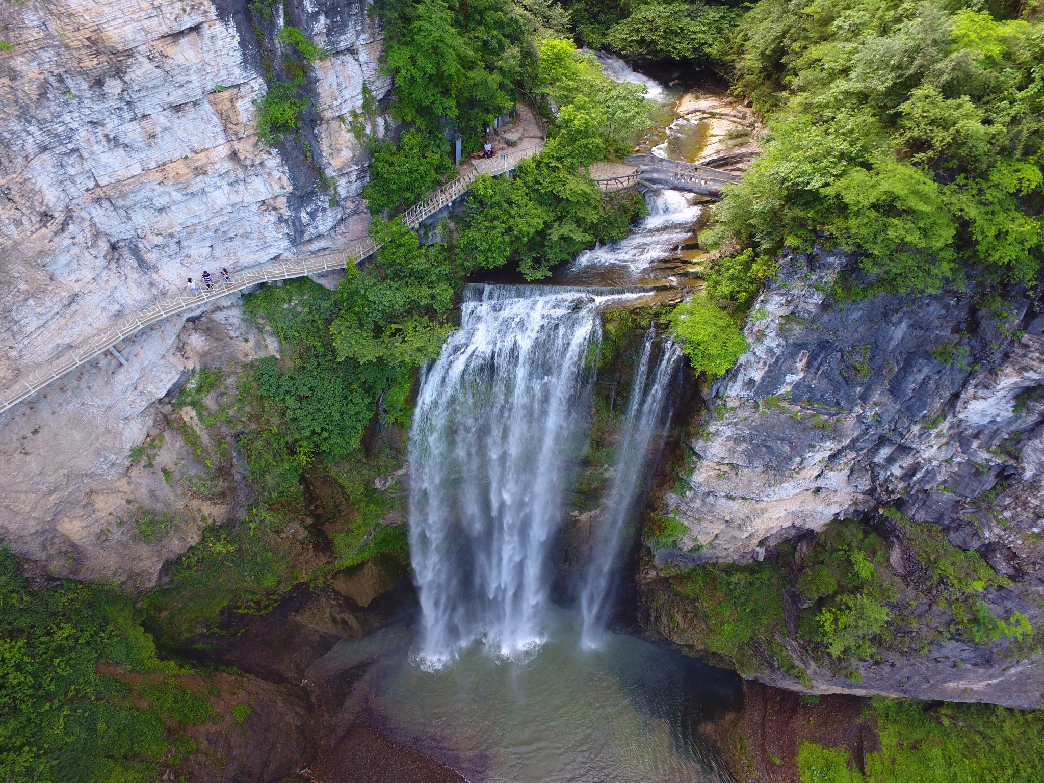 飞水谷景区