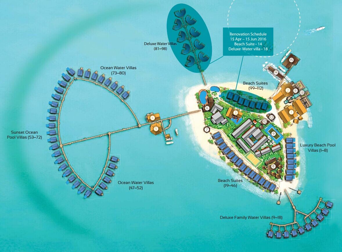 中央格兰德岛落日海洋泳池别墅哪个房间好呢?