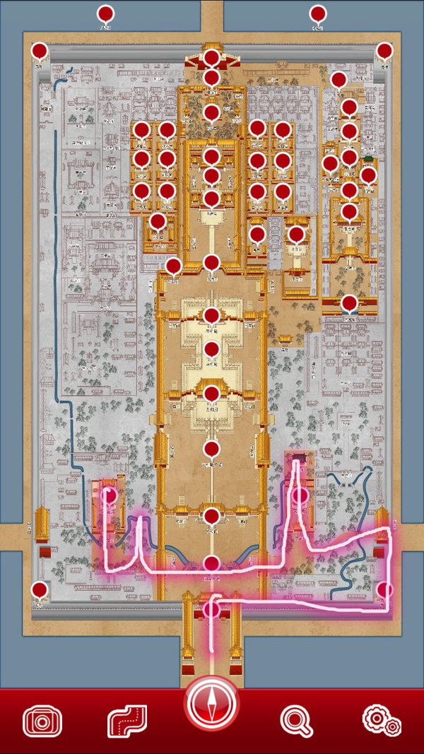 馆) 皇子们给康熙贺寿大屏风,估计只有下次故宫新院(2020年紫禁城建立
