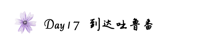 Day17 到达吐鲁番 Day17 到达吐鲁番