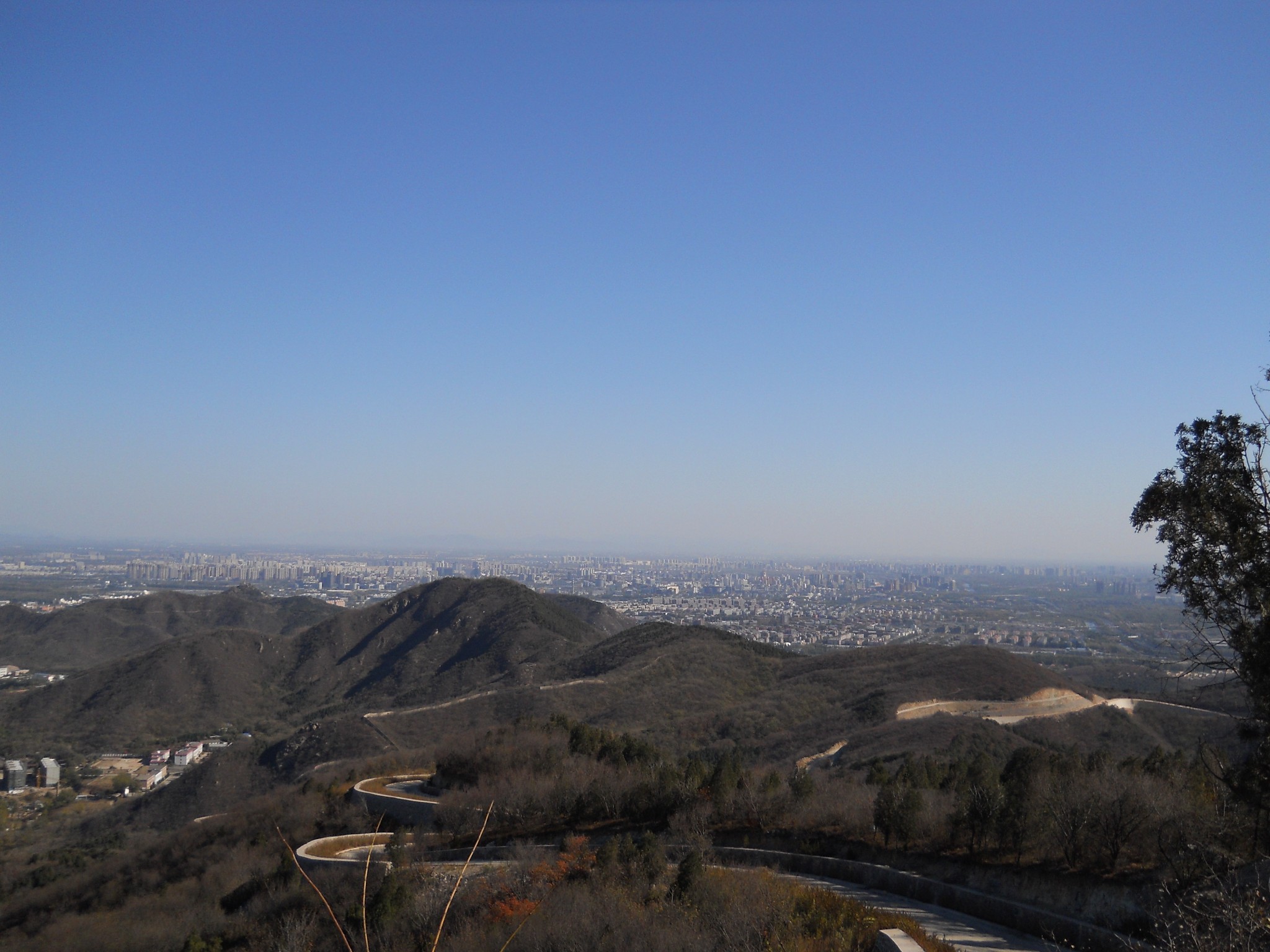 20141102晨周日晴独自穿越香山