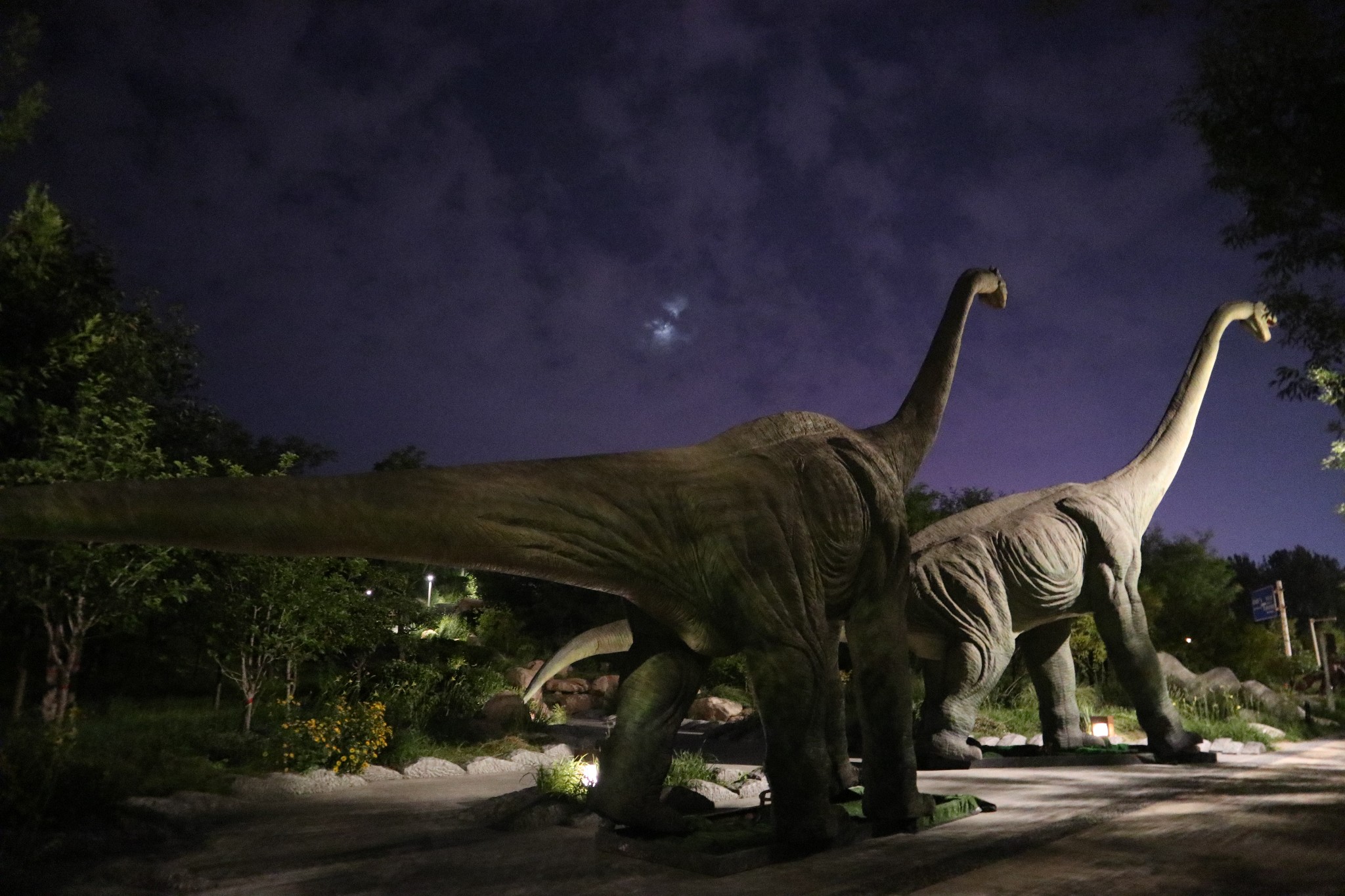 唐山南湖恐龙乐园图片