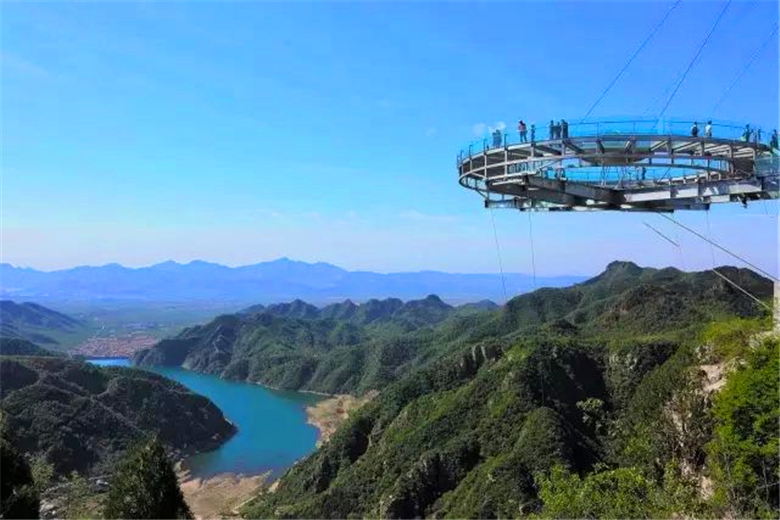 京郊平谷石林峡一日游赏北国石林观七彩瑶池游峡谷险峰战宇宙之眼休闲