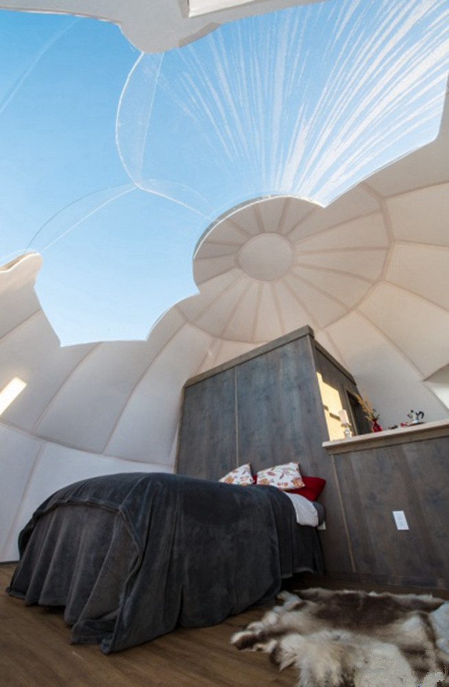 全球限量十个星球小屋,躺着把极光看完!-遇见旅行