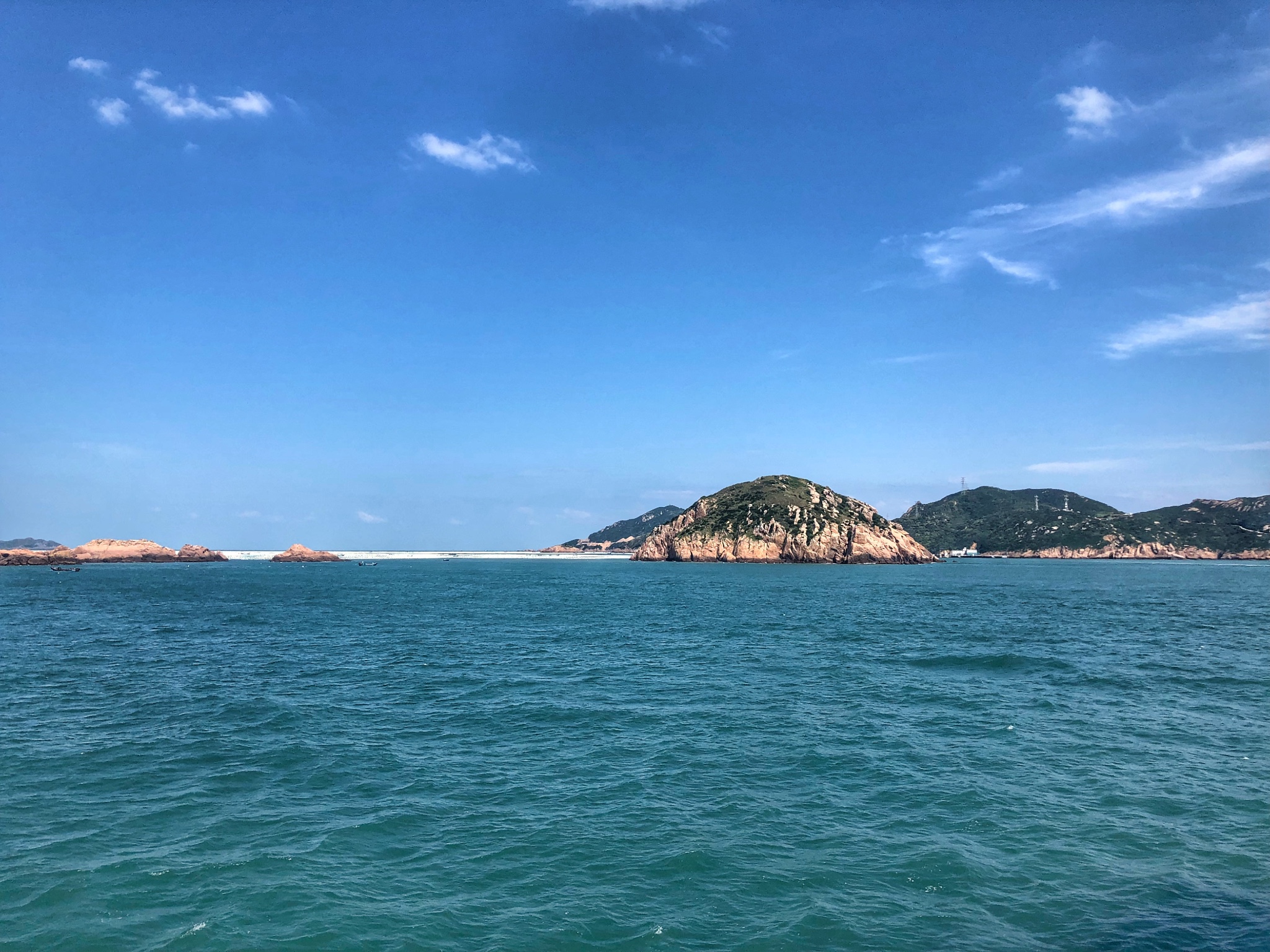 寻国境之东枸杞岛嵊山岛的夏末初秋