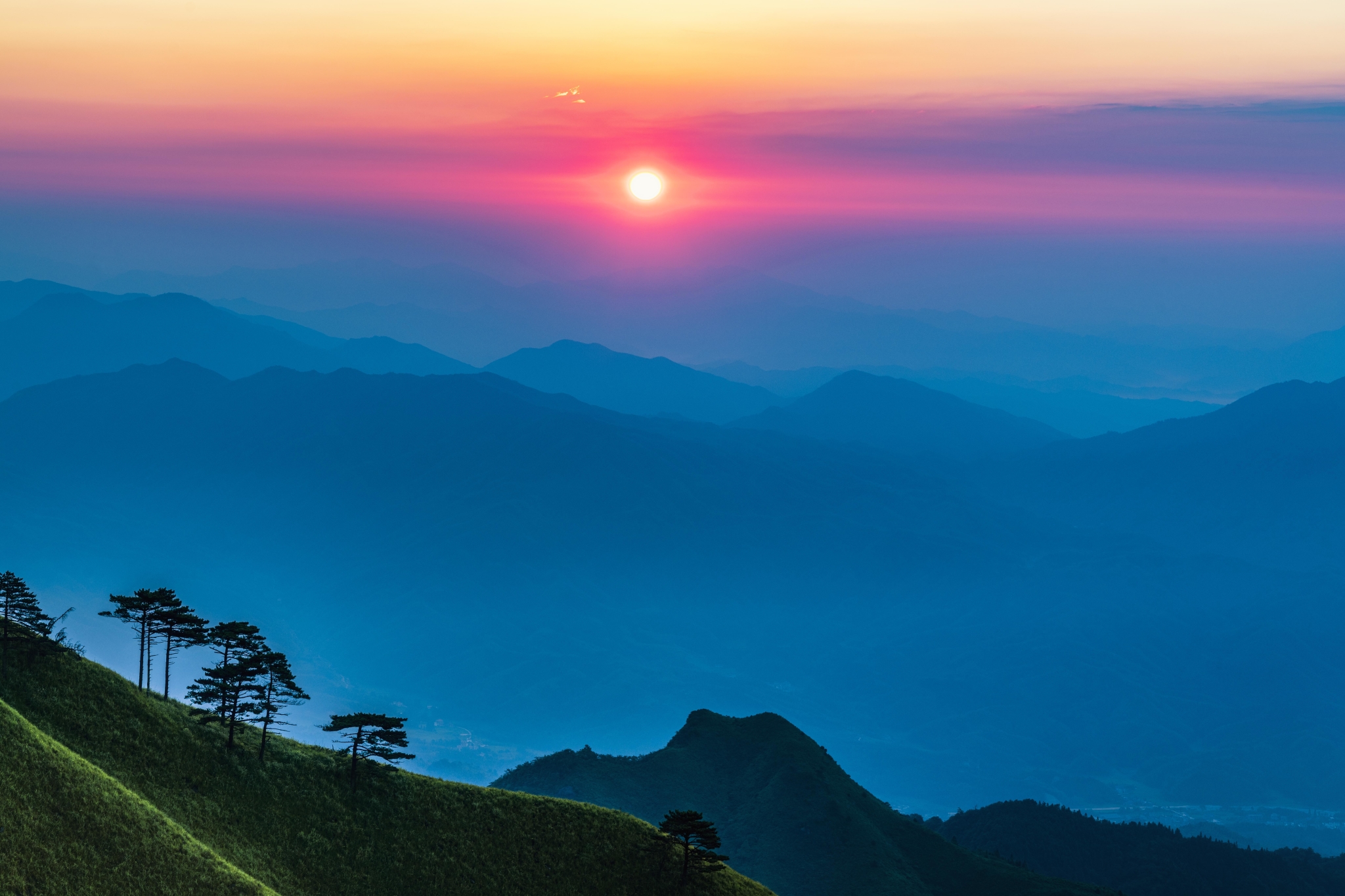 武功山 日出