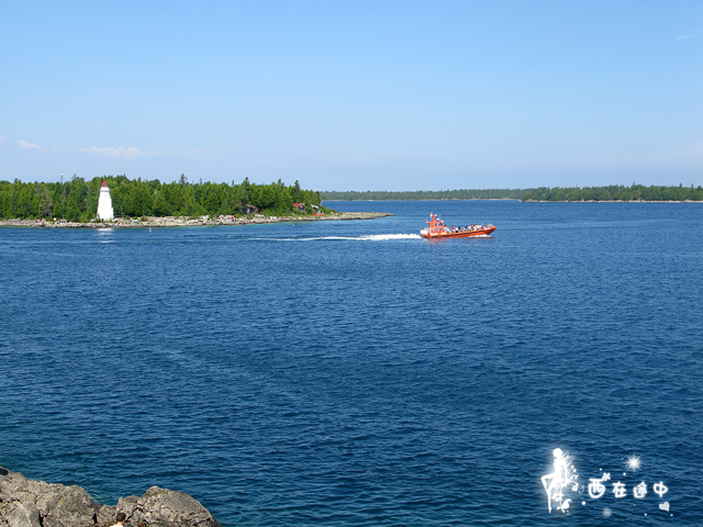 加拿大 布鲁斯半岛bruce Peninsula 花瓶岛flowerpot Island逃之旅