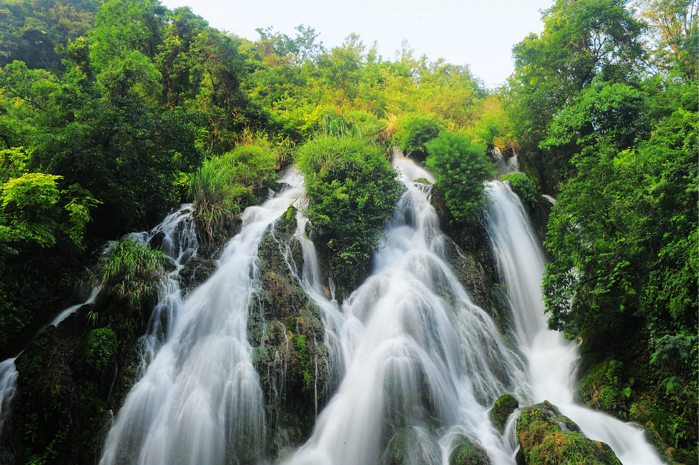 美轮美奂小七孔,北回归线绿宝石图片223,贵州省旅游景点,风景名胜
