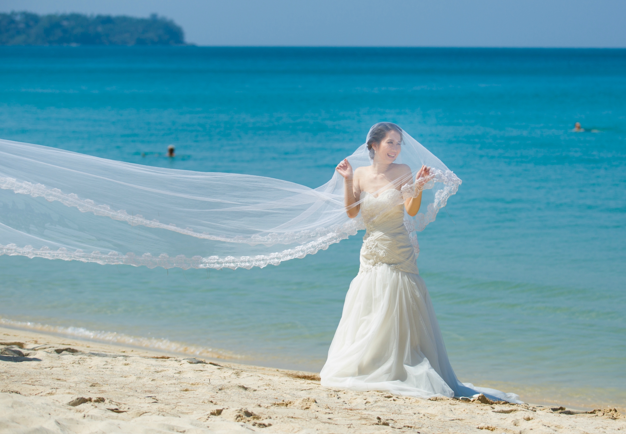 海水当婚纱_海水图片(3)