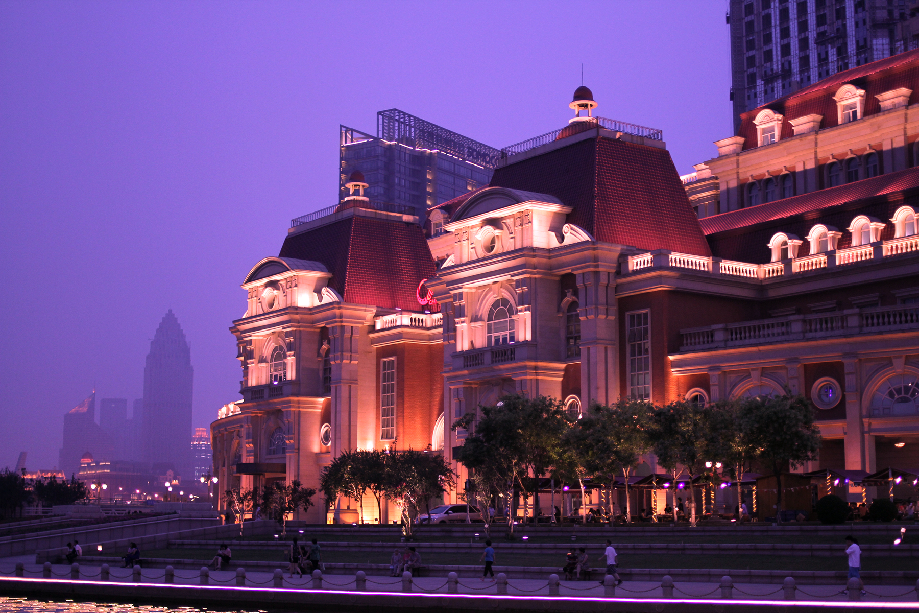 【图片】天津海河夜游(解说词配图)