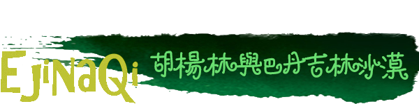 胡杨林与巴丹吉林沙漠 胡杨林与巴丹吉林沙漠