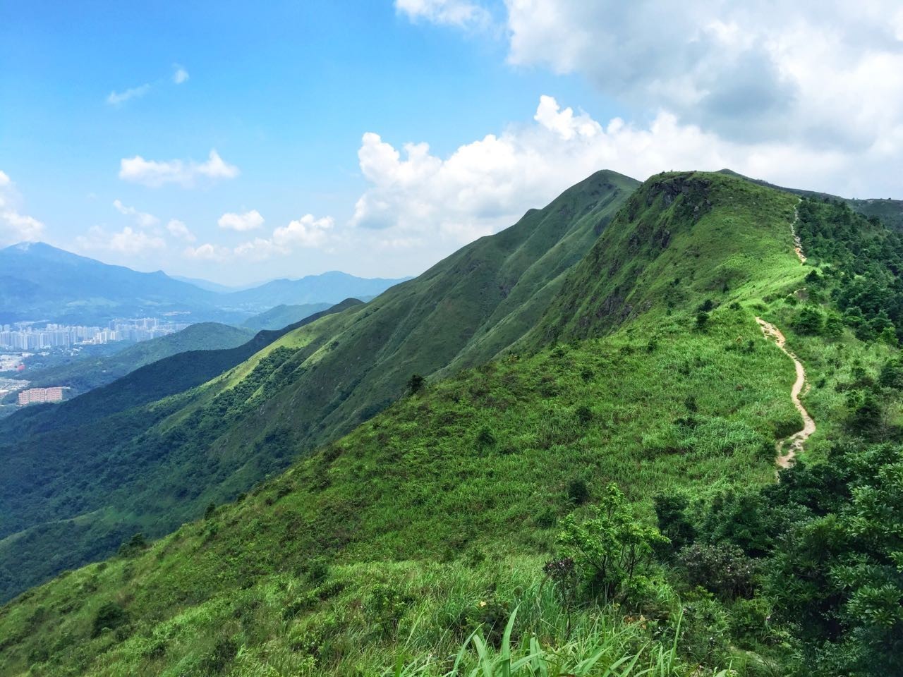 香港八仙岭,距离深圳最近的一条四星级郊野径