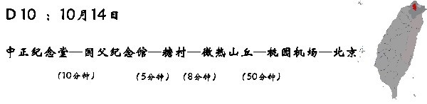 D10 (10月14日):台北—(午饭:胡须张卤肉饭)—中正纪念堂、自由广场—国父纪念馆—糖村—微热山丘—桃园机场T2—北京T2 D10 (10月14日):台北—(午饭:胡须张卤肉饭)—中正纪念堂、自由广场—国父纪念馆—糖村—微热山丘—桃园机场T2—北京T2