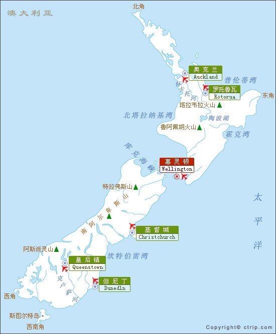 新西兰面积与人口_新西兰人口分布图(3)